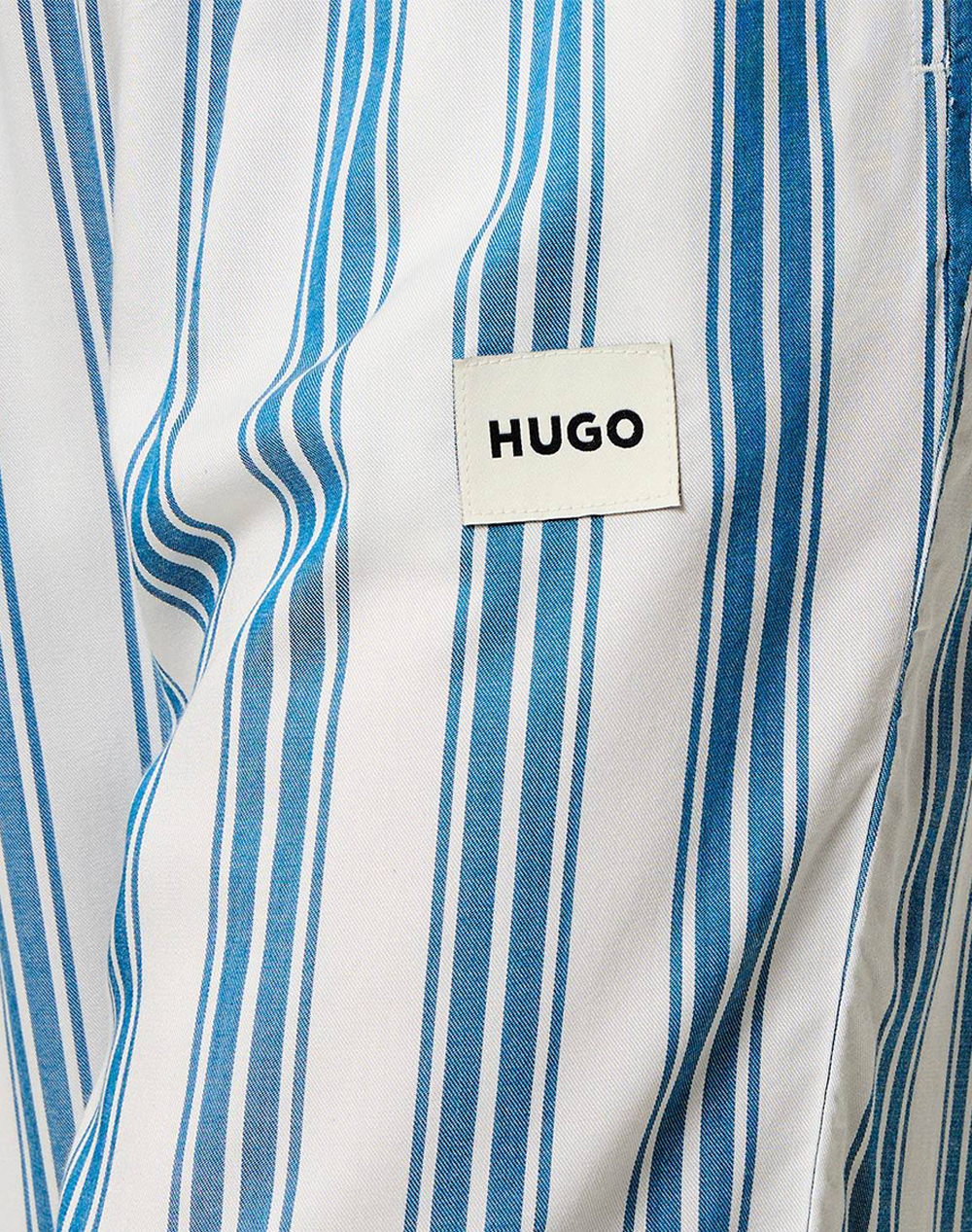Hugo Resort Pants 10277444 01 50561640-460 Blue Γυναικεία Homewear Πιτζαμες Politikos Shop Πολιτικός