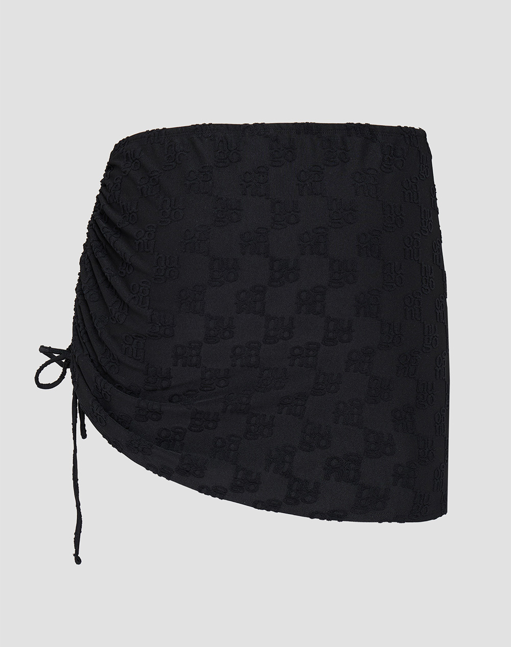 HUGO HUGO Terry mono_skirt 10271272 01 50561070-001 Black - 2