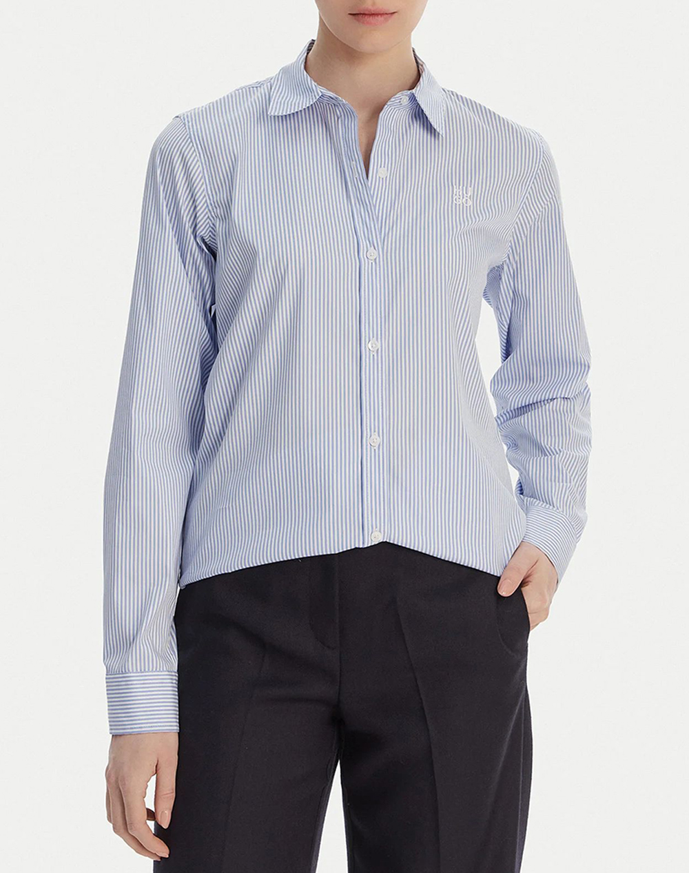 HUGO The Essential Shirt 10275849 01 50552601-973 LightBlue
