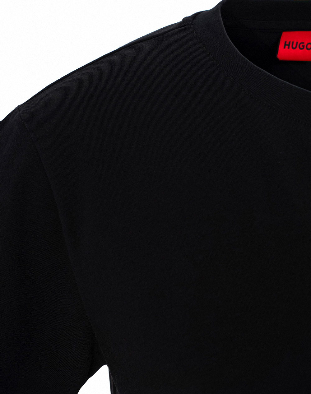 Hugo Id T-Shirt 10276976 01 50555634-001 Black Γυναικεία ρούχα μπλούζες Τ-Shirt Politikos Shop Πολιτικός