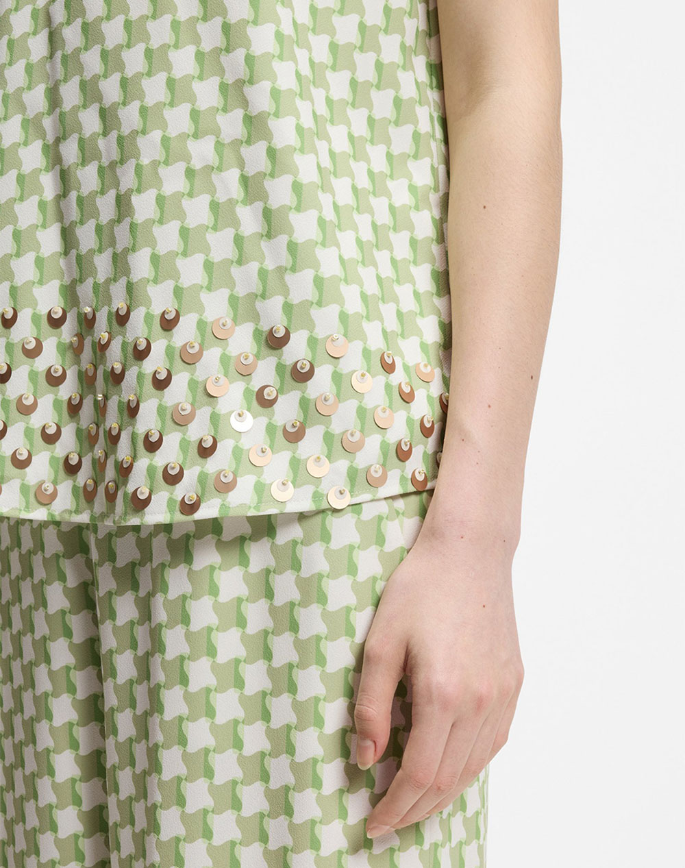 Hugo Camaje-1 10279005 01 50562157-974 Lightgreen Γυναικεία ρούχα μπλούζες Τοπ Κορμακια Politikos Shop Πολιτικός