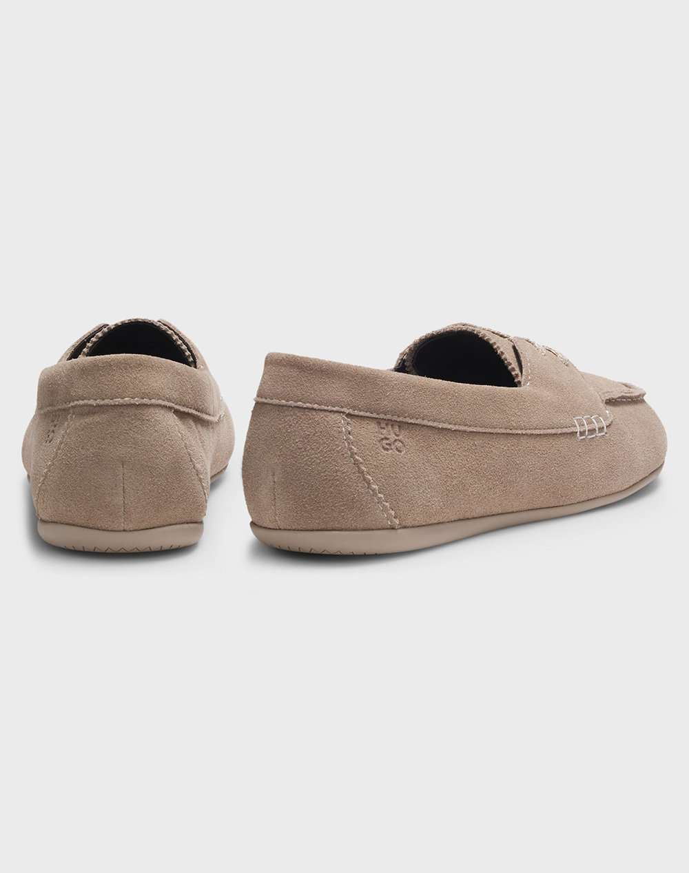 Hugo Mystie Mocc Sd 10274431 01 50563548-232 Sandybrown Γυναικεία παπούτσια Μοκασινια Μπαλαρινες Politikos Shop Πολιτικός