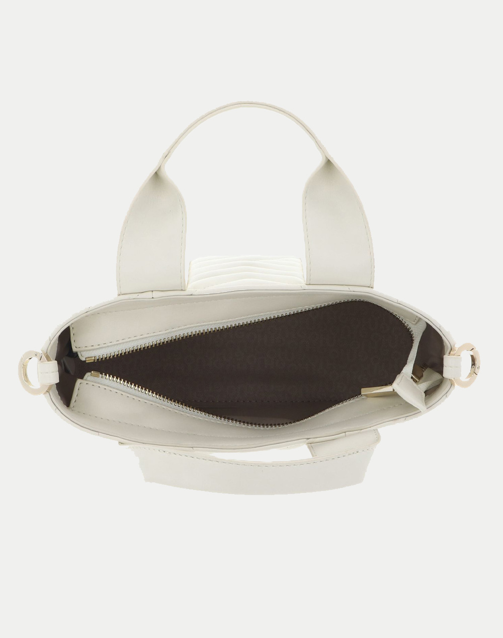 Hugo Becky Ql Tote Mini 10277938 01 50558422-118 Offwhite Γυναικεία αξεσουάρ τσάντες Politikos Shop Πολιτικός