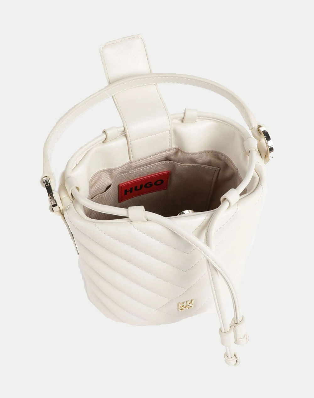 Hugo Chris 2 0 Qu Drawstr 10277938 01 50557907-118 Offwhite Γυναικεία αξεσουάρ τσάντες Politikos Shop Πολιτικός