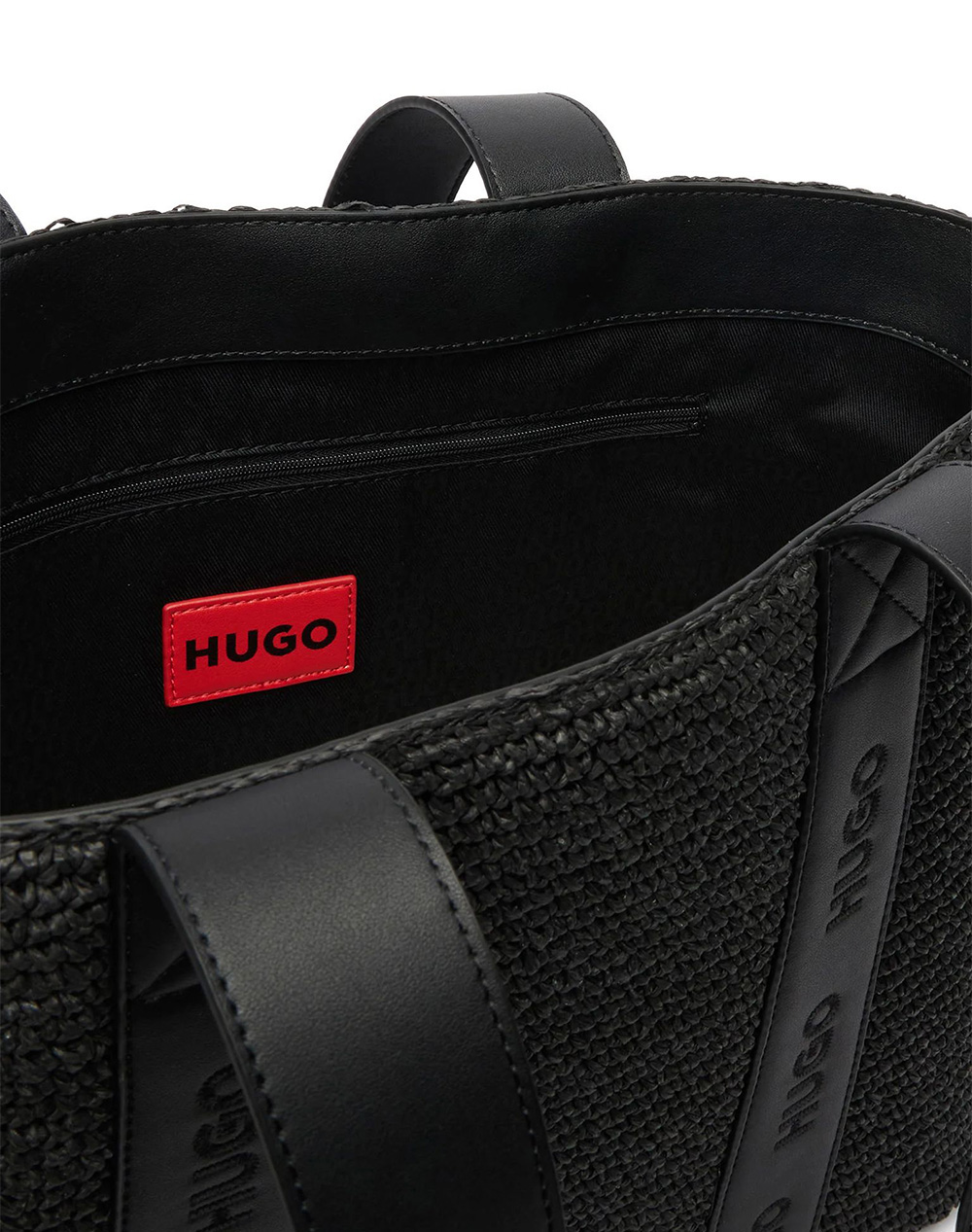 Hugo Becky St Sm Tote 10279887 01 50563016-001 Black Γυναικεία αξεσουάρ τσάντες Politikos Shop Πολιτικός