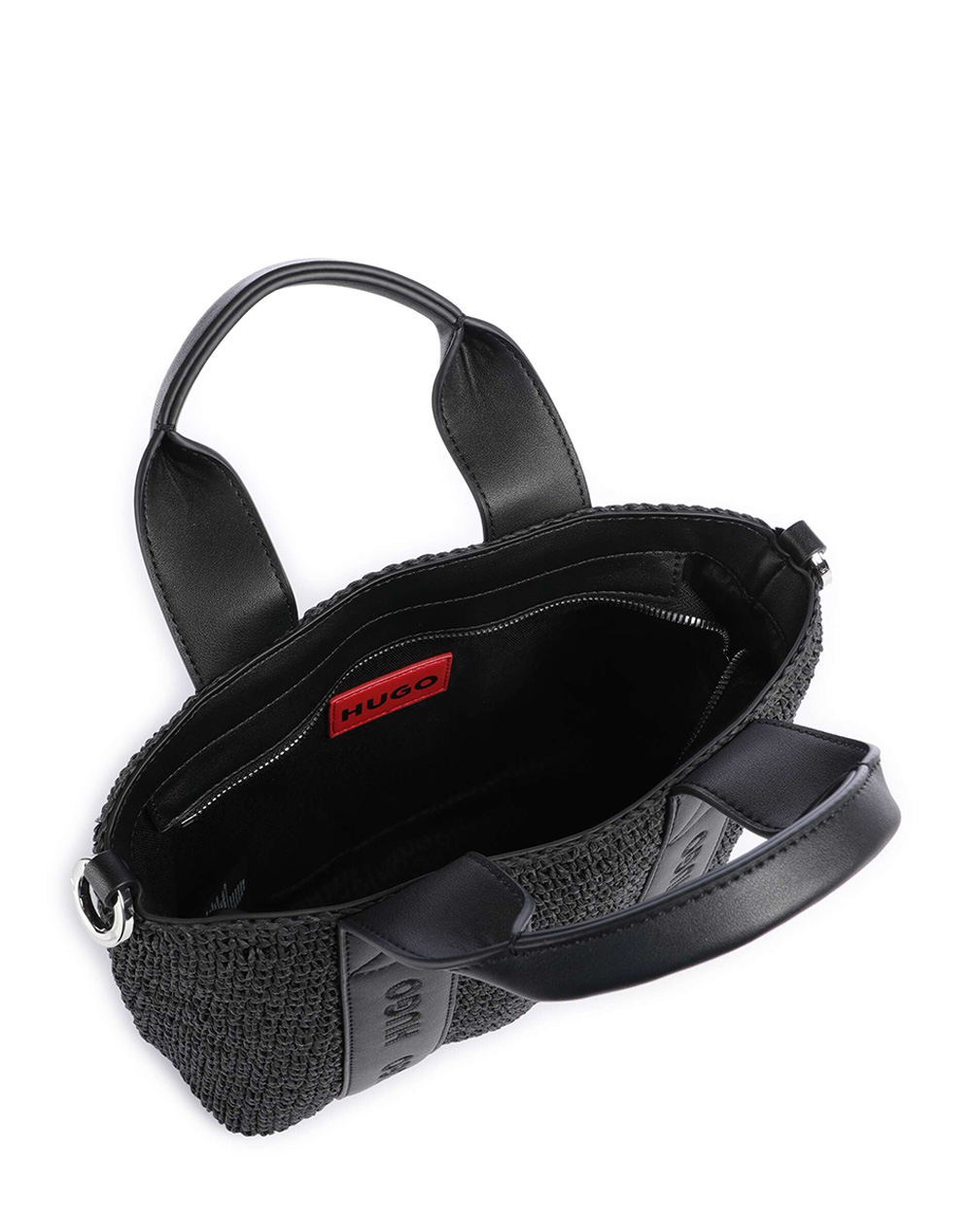 Hugo Becky St Mini Tote 10279887 01 50563030-001 Black Γυναικεία αξεσουάρ τσάντες Politikos Shop Πολιτικός