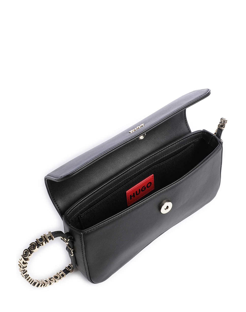 Hugo Syndra Pl Sh Bag 10279766 01 50563033-001 Black Γυναικεία αξεσουάρ τσάντες Politikos Shop Πολιτικός