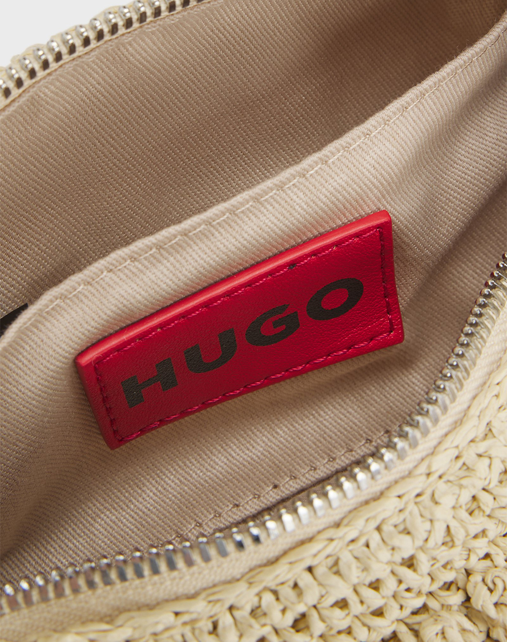 Hugo Zeya Handbag 10279895 01 50563034-118 Biege Γυναικεία αξεσουάρ τσάντες Politikos Shop Πολιτικός