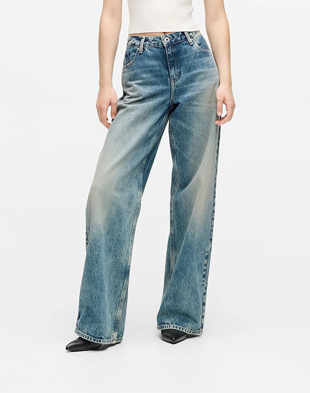 KARL LAGERFELD JEANS KLJ MR RELAXED DENIM B1W10080-1NA DenimLightBlue