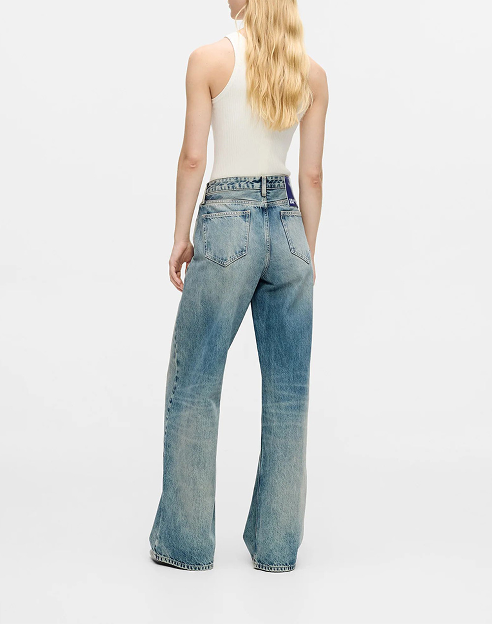 KARL LAGERFELD JEANS KARL LAGERFELD JEANS KLJ MR RELAXED DENIM B1W10080-1NA DenimLightBlue - 2