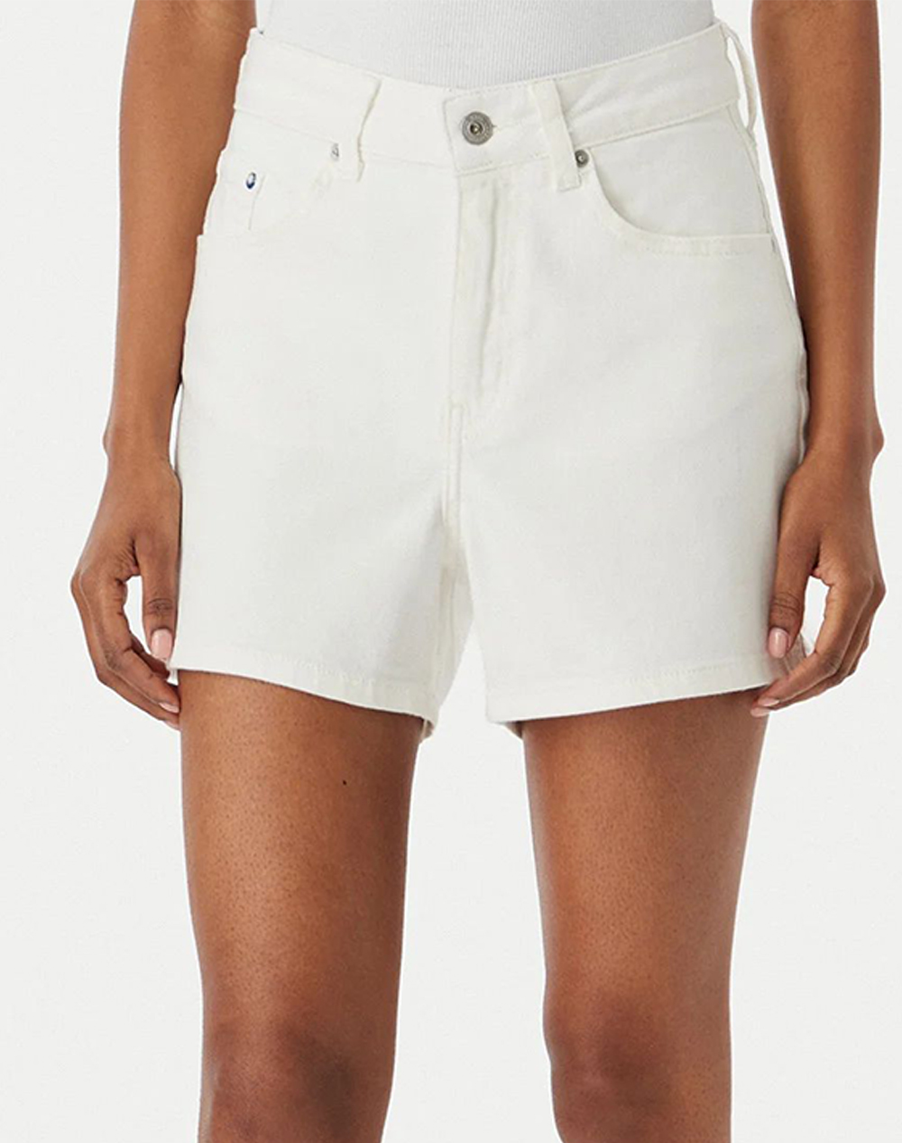 KARL LAGERFELD JEANS KLJ HR DENIM SHORT B2W10066-D15 White