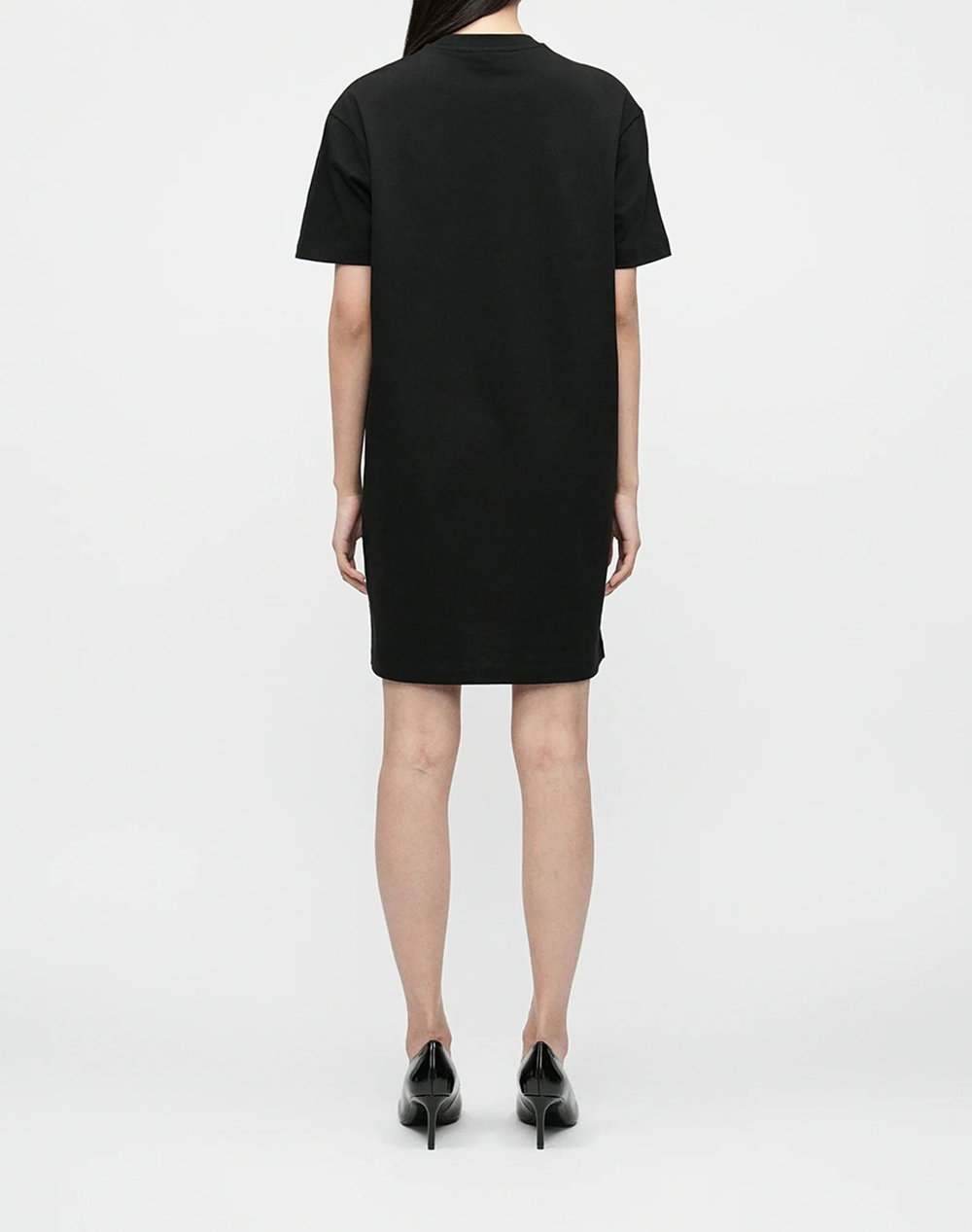 KARL LAGERFELD JEANS KLJ GRAFFITI TEE DRESS B1W13043-999 Black