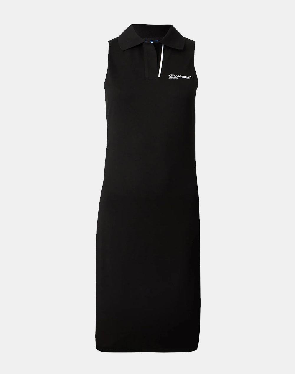 KARL LAGERFELD JEANS KLJ POLO SLVLESS DRESS B2W13047-999 Black