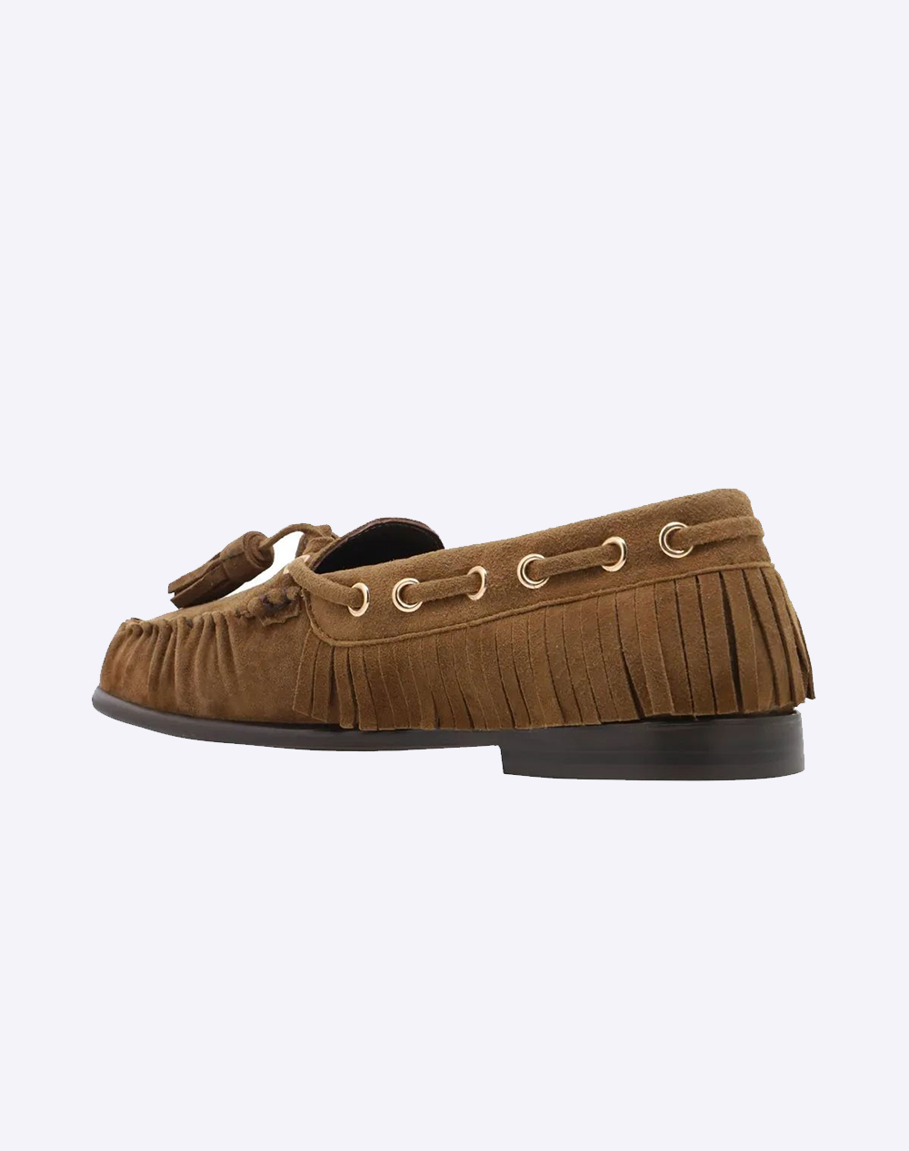 Kalogirou India Sue Μοκασινια Loafers Καλογηρου Sue-Brown Brown Γυναικεία παπούτσια Μπαλαρινες Politikos Shop Πολιτικός