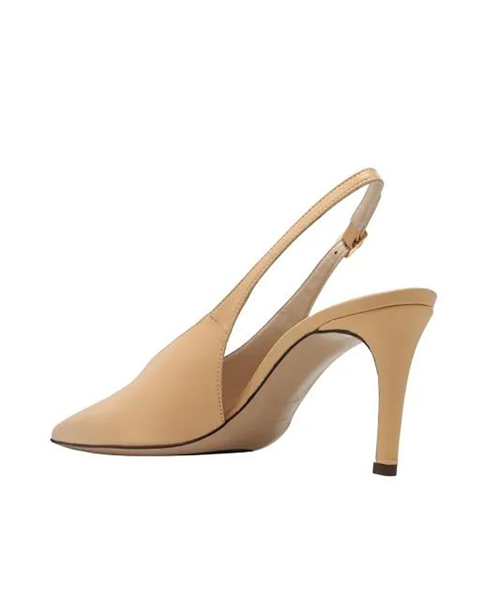 Kalogirou Συντνευ Lea Slingback Καλογηρου Lea-5878 Biege Γυναικεία παπούτσια Γοβες Politikos Shop Πολιτικός