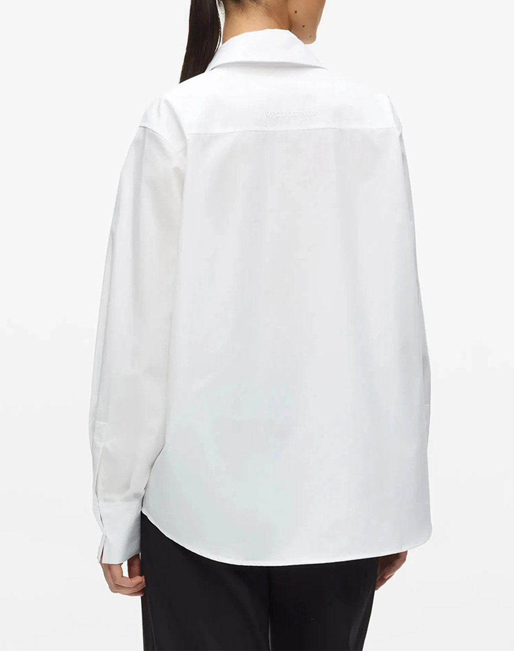 KARL LAGERFELD IKON AQUARELLE SHIRT B2W11001-100 White