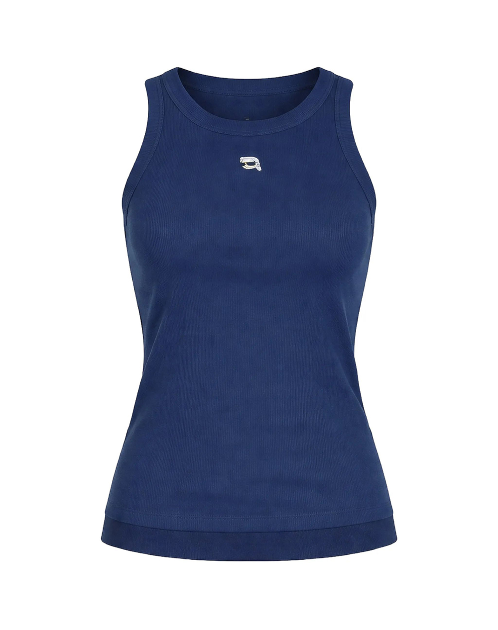 KARL LAGERFELD JEANS IKON RIBBED TANK TOP B2W17099-2FS DarkBlue