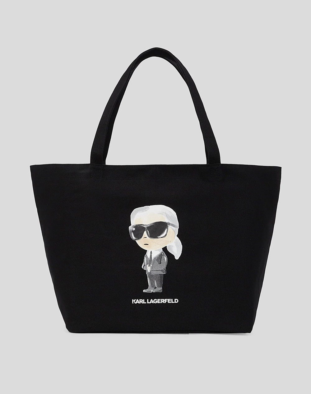 KARL LAGERFELD IKON AQUARELLE SHOPPER A2W50027-999 Black