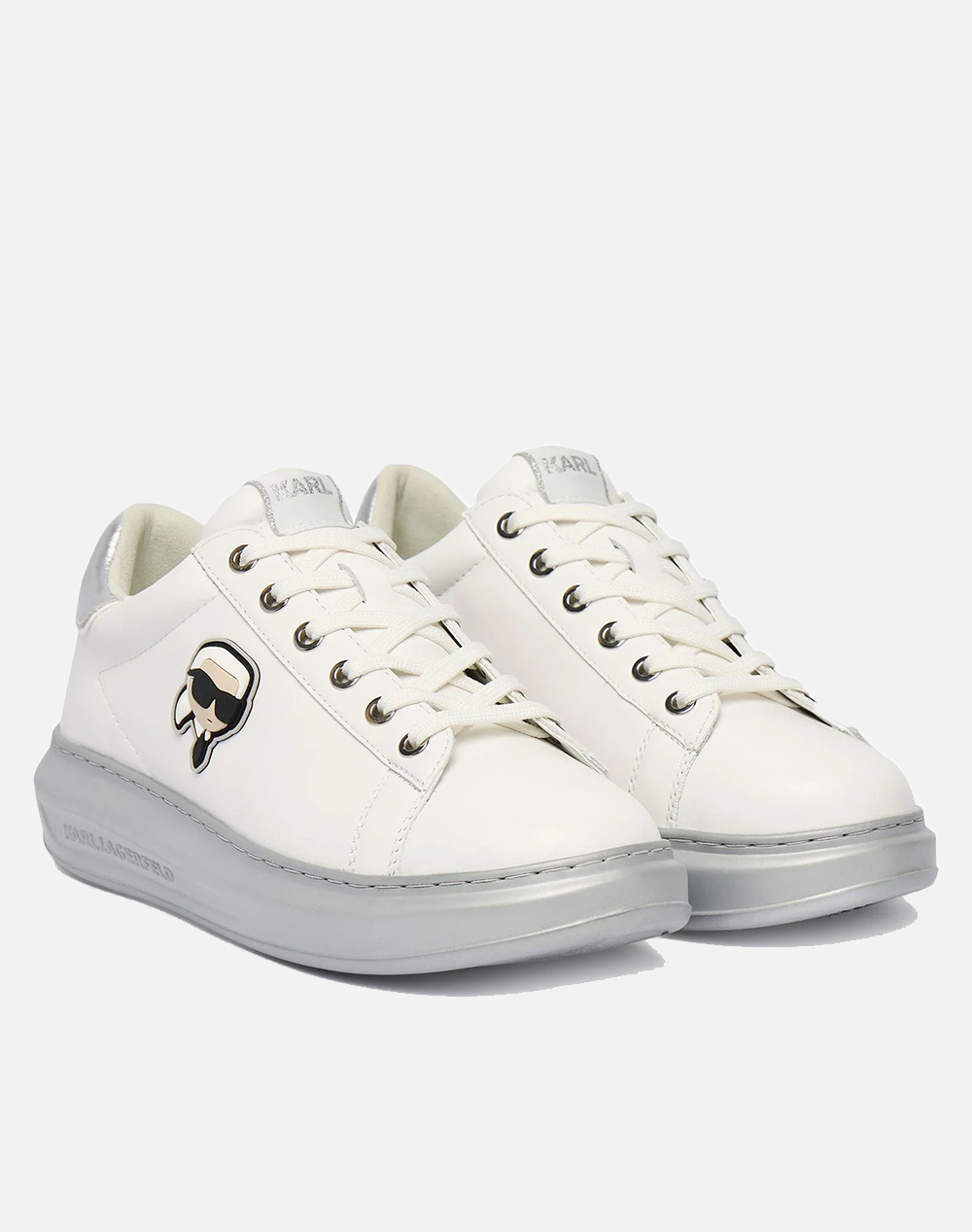 KARL LAGERFELD KARL LAGERFELD KAPRI NFT Metalik Lo Lace KL62530P-01S Cream - 2