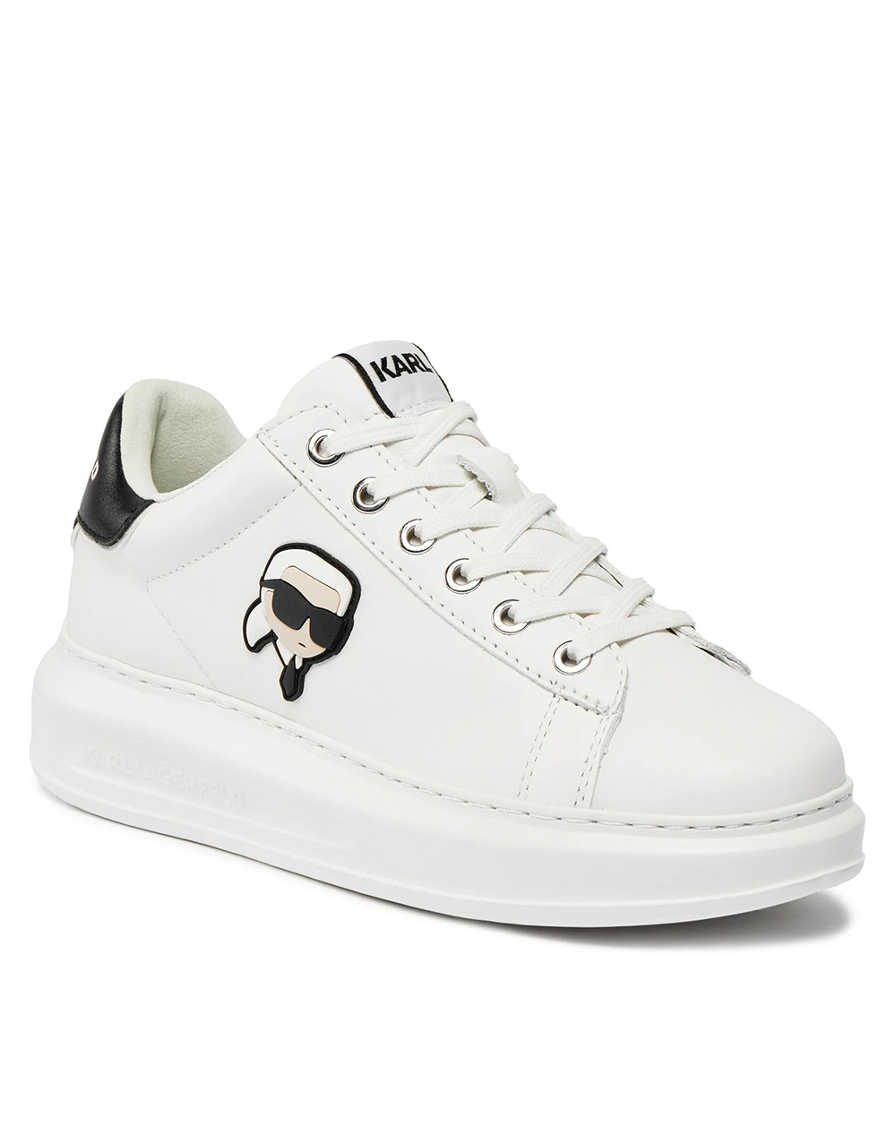 KARL LAGERFELD KARL LAGERFELD KAPRI Karl NFT Lo Lace KL62530N-011 White - 2