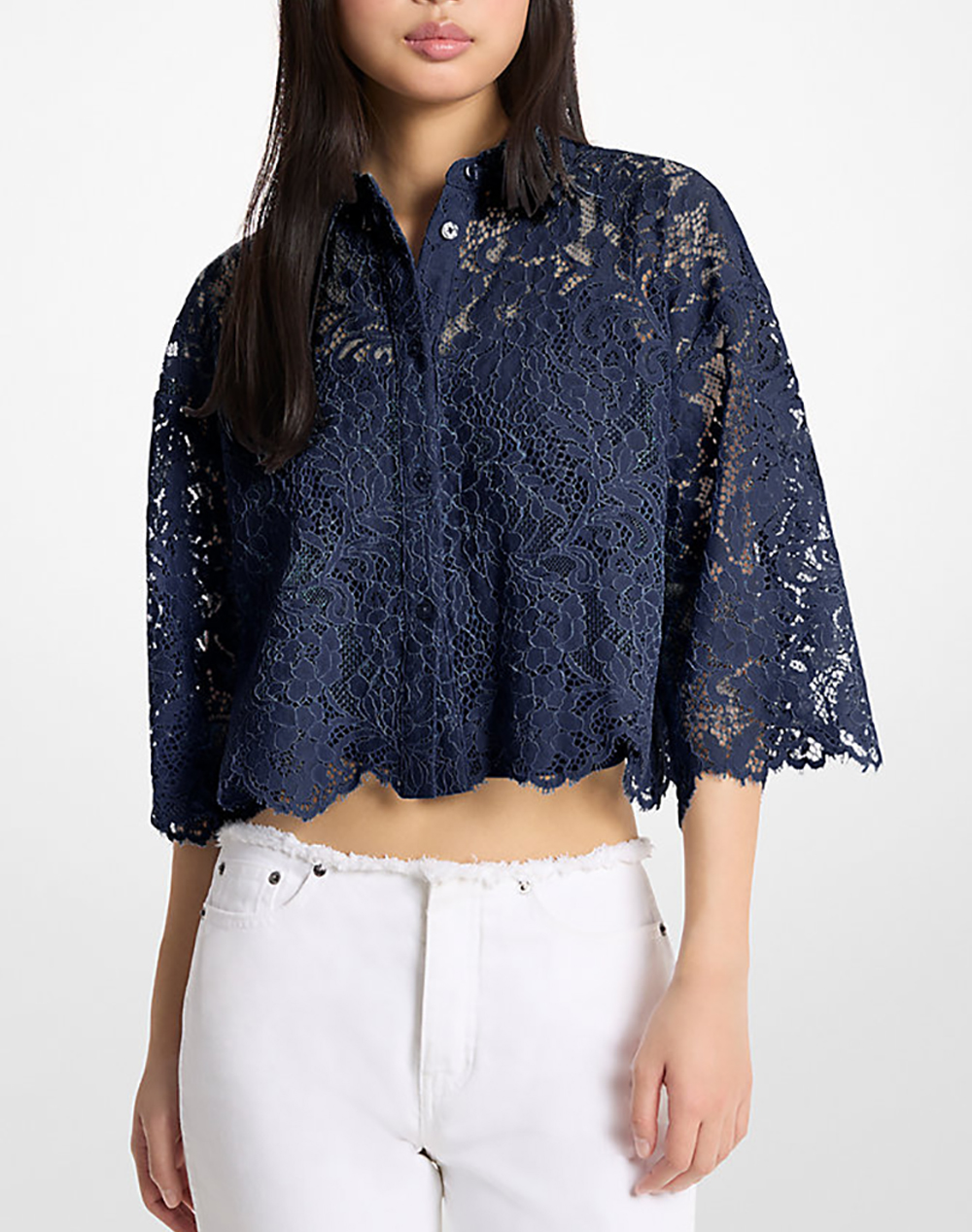 MICHAEL KORS ΠΟΥΚΑΜΙΣΟ MS64101KQ9-409 DarkBlue