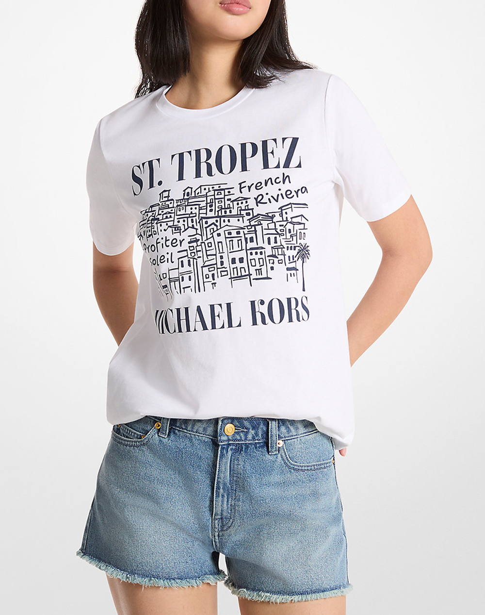 MICHAEL KORS ΜΠΛΟΥΖΑ MS6520K97J-100 White