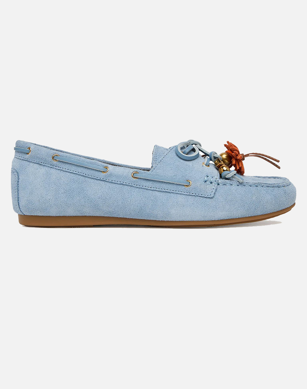 MICHAEL KORS 40S6FAFR2S ΜΟΚΑΣΙΝΙΑ & LOAFERS MICHAEL MICHAEL KORS 40S6FAFR2S-464 SkyBlue