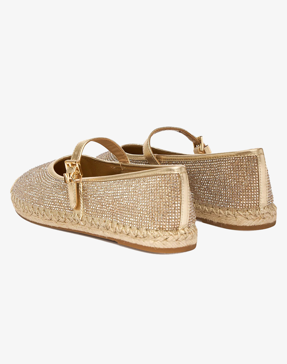 Michael Kors 40S6Lyfp3D Lynn Μπαλαρινα 40S6Lyfp3D-740 Gold Γυναικεία παπούτσια Εσπαντριγιες Σανδαλια Politikos Shop Πολιτικός