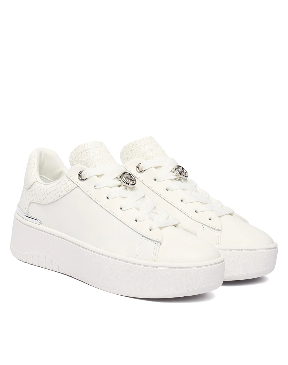 MICHAEL KORS MICHAEL KORS CUP SOLE 43R6DTFS1L-085 White - 2