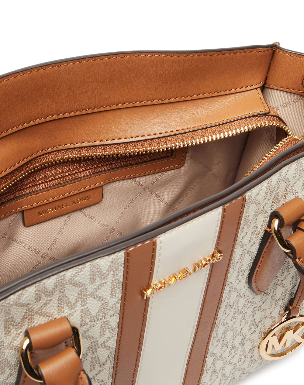 Michael Kors 30R6Gq6S2B Satchels Handbag 30R6Gq6S2B-149 Biege Γυναικεία αξεσουάρ τσάντες Politikos Shop Πολιτικός
