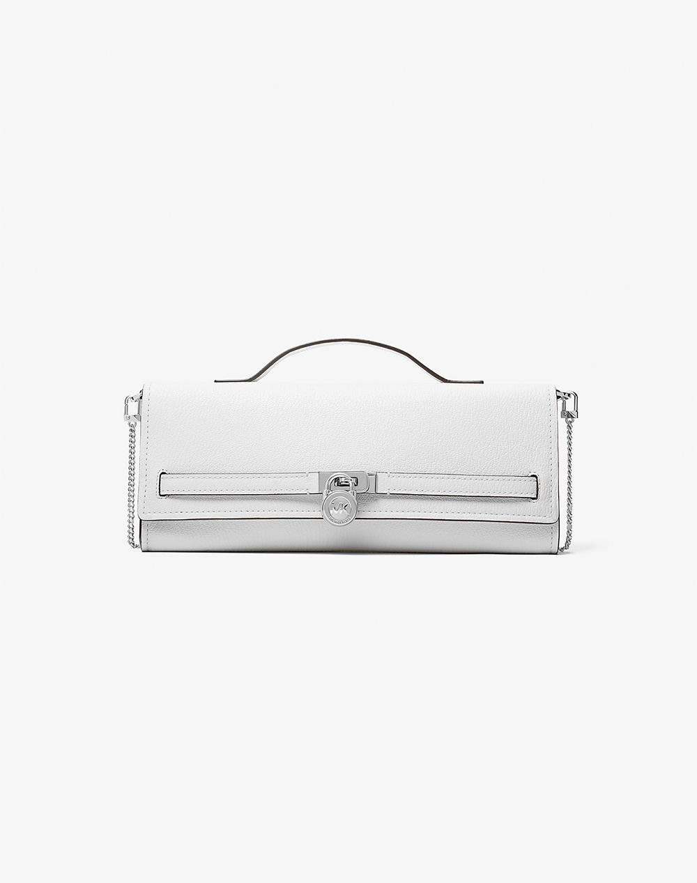 MICHAEL KORS 30F5SHMC8L HAMILTON CLUTCH MICHAEL MICHAEL KORS 30F5SHMC8L-085 White