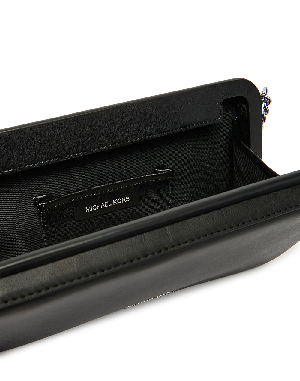Michael Kors 30S6S14C6L Goldie Clutch 30S6S14C6L-001 Black Γυναικεία αξεσουάρ τσάντες Politikos Shop Πολιτικός