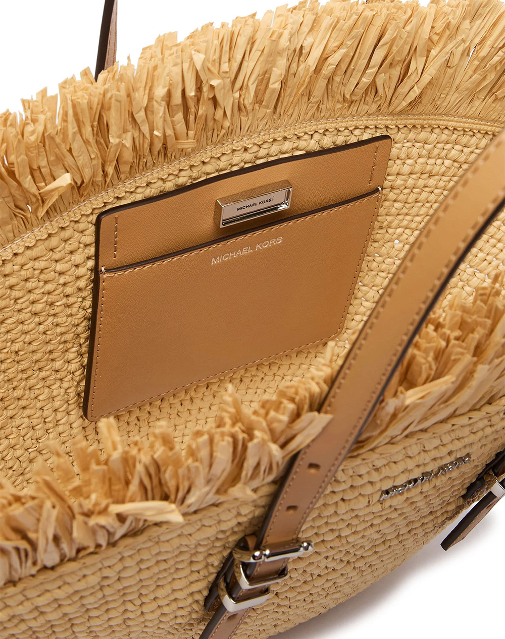 Michael Kors 30S6S9Ft1W Isa Tote Handbag 30S6S9Ft1W-202 Biege Γυναικεία αξεσουάρ τσάντες Politikos Shop Πολιτικός