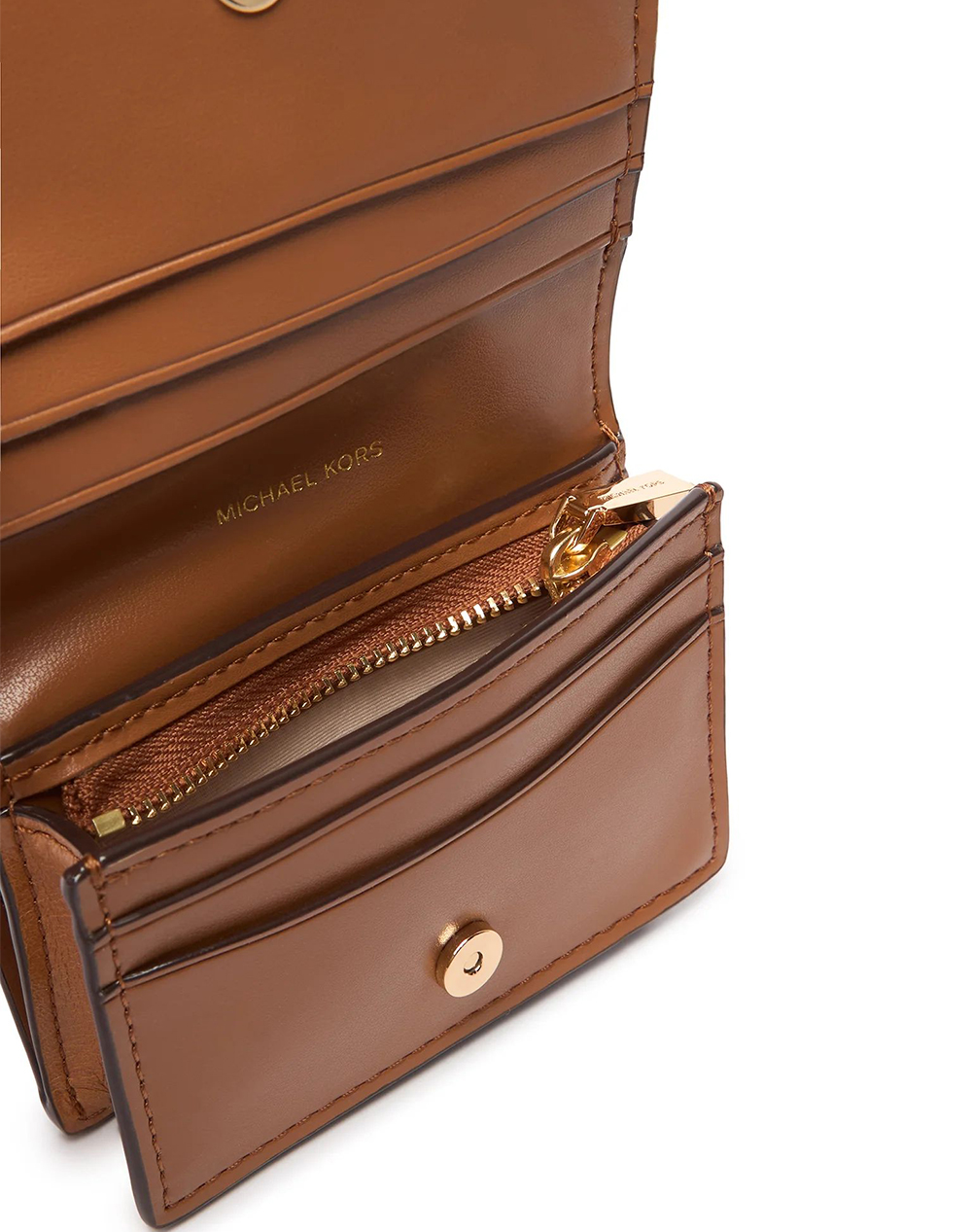 Michael Kors Hamilton Moderne 32R6Gnxd1T-252 Brown Γυναικεία αξεσουάρ Πορτοφολια Politikos Shop Πολιτικός