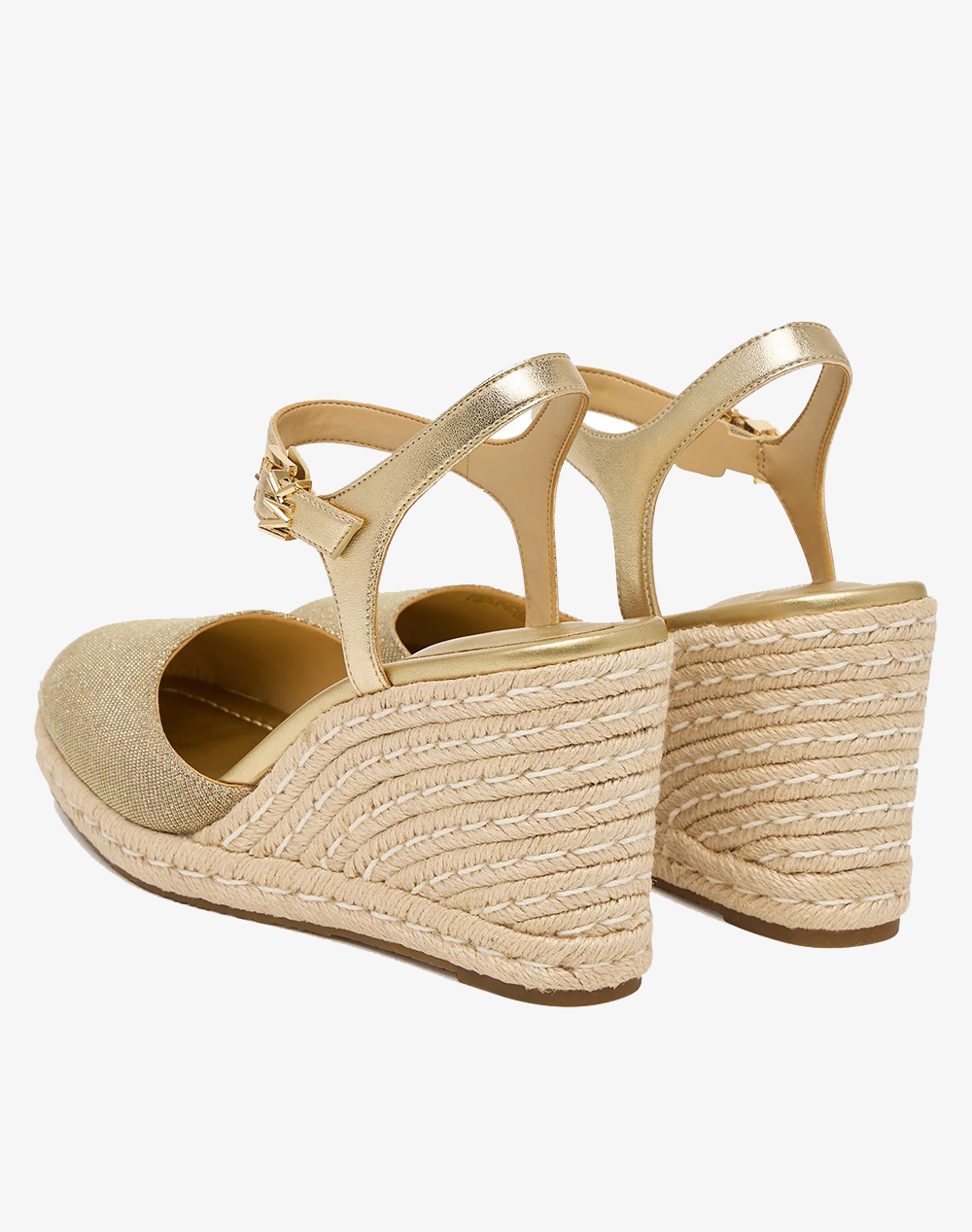 Michael Kors 40S6Kzms3D Kenzie Πλατφορμα 40S6Kzms3D-740 Gold Γυναικεία παπούτσια Εσπαντριγιες Σανδαλια Politikos Shop Πολιτικός