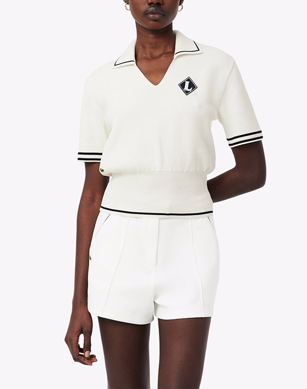 LACOSTE ΠΟΥΛΟΒΕΡ ΚΜ SWEATERS 3AF9842-70V Cream