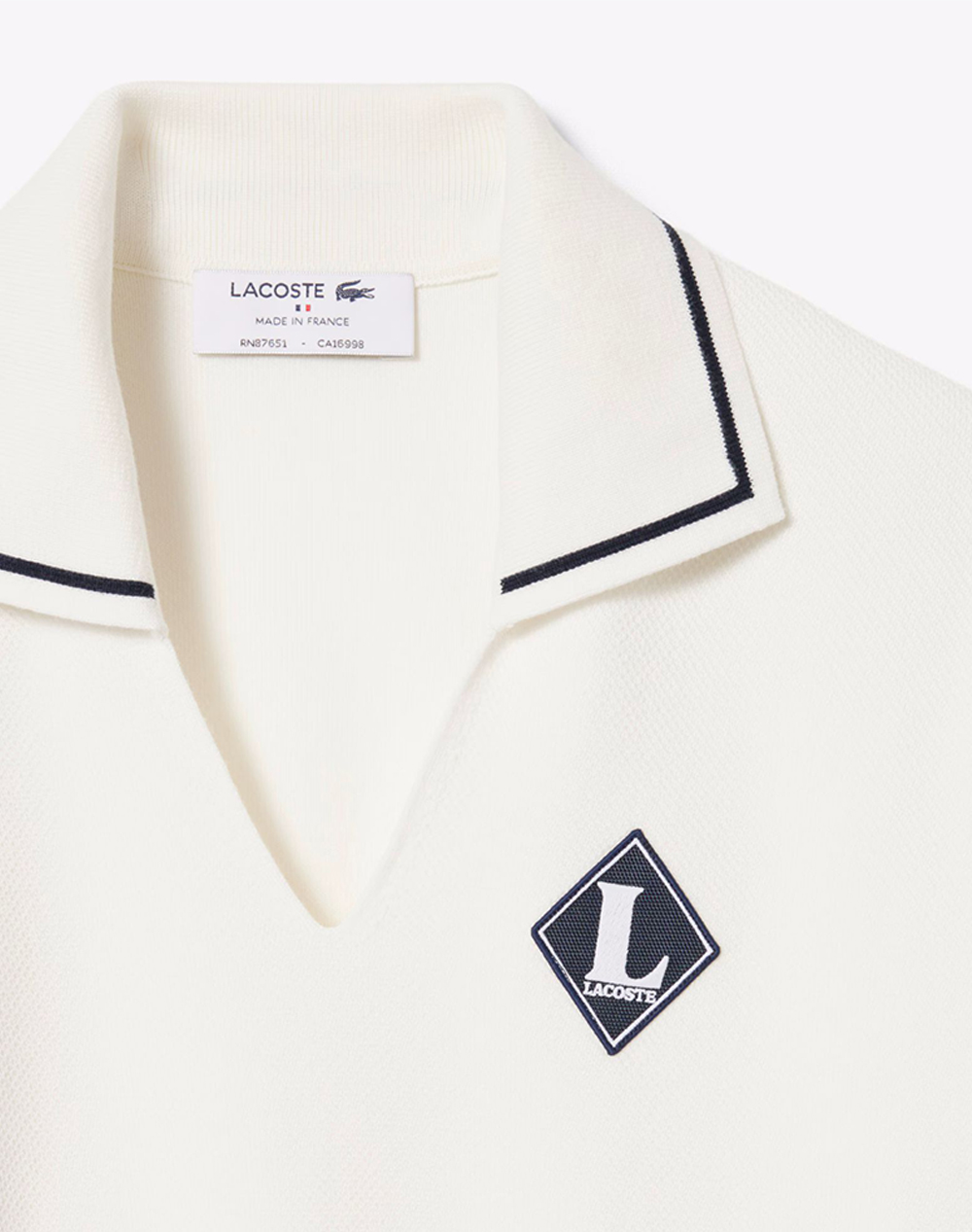 LACOSTE LACOSTE ΠΟΥΛΟΒΕΡ ΚΜ SWEATERS 3AF9842-70V Cream - 3