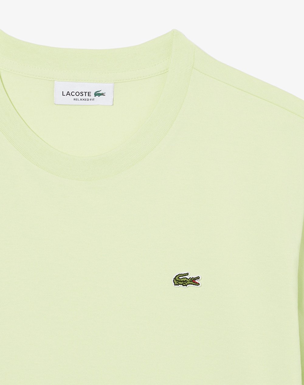 Lacoste Μπλούζα Κμ Tee-Shirt Ss 3Tf7215-Bic Lightgreen Γυναικεία ρούχα μπλούζες Τ-Shirt Politikos Shop Πολιτικός