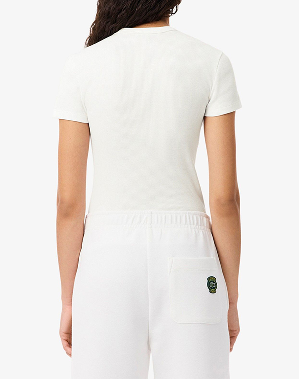 LACOSTE LACOSTE ΜΠΛΟΥΖΑ ΚΜ TEE-SHIRT 3TF5538-70V OffWhite - 2