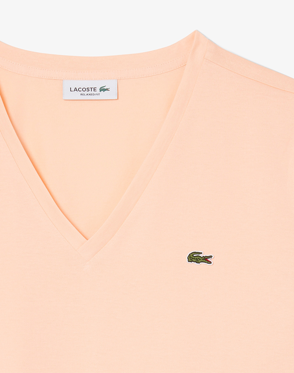 Lacoste Μπλούζα Κμ Tee-Shirt Ss 3Tf7300-Big Coral Γυναικεία ρούχα μπλούζες Τ-Shirt Politikos Shop Πολιτικός
