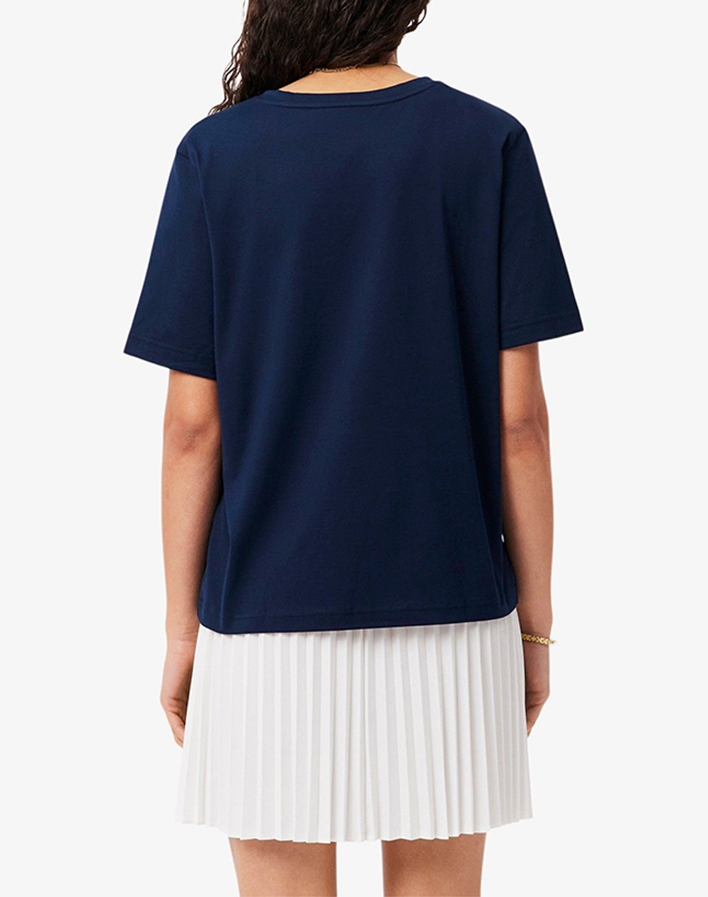 LACOSTE LACOSTE ΜΠΛΟΥΖΑ ΚΜ TEE-SHIRT SS 3TF7300-166 NavyBlue - 2
