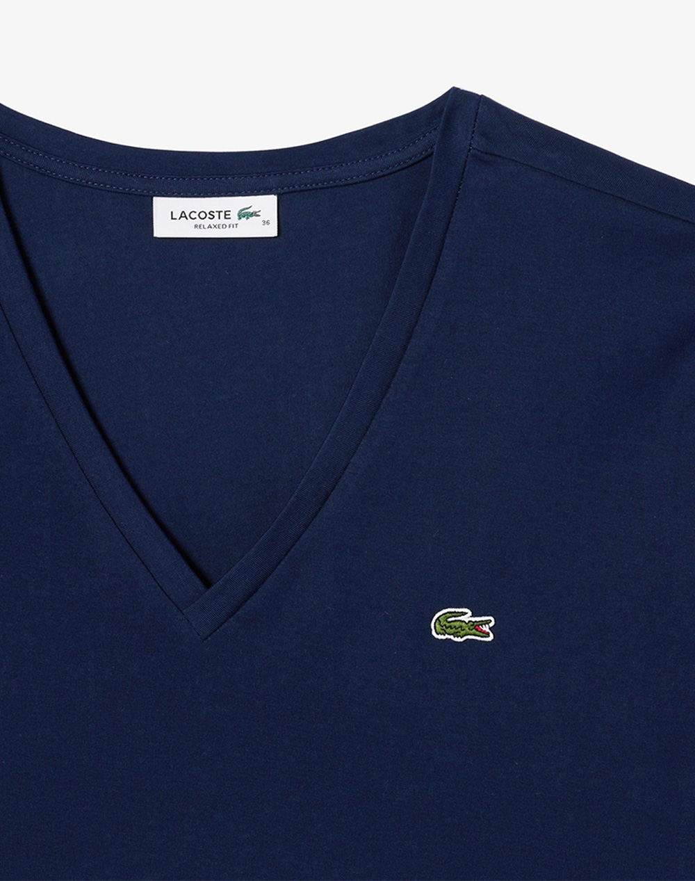 Lacoste Μπλούζα Κμ Tee-Shirt Ss 3Tf7300-166 Navyblue Γυναικεία ρούχα μπλούζες Τ-Shirt Politikos Shop Πολιτικός