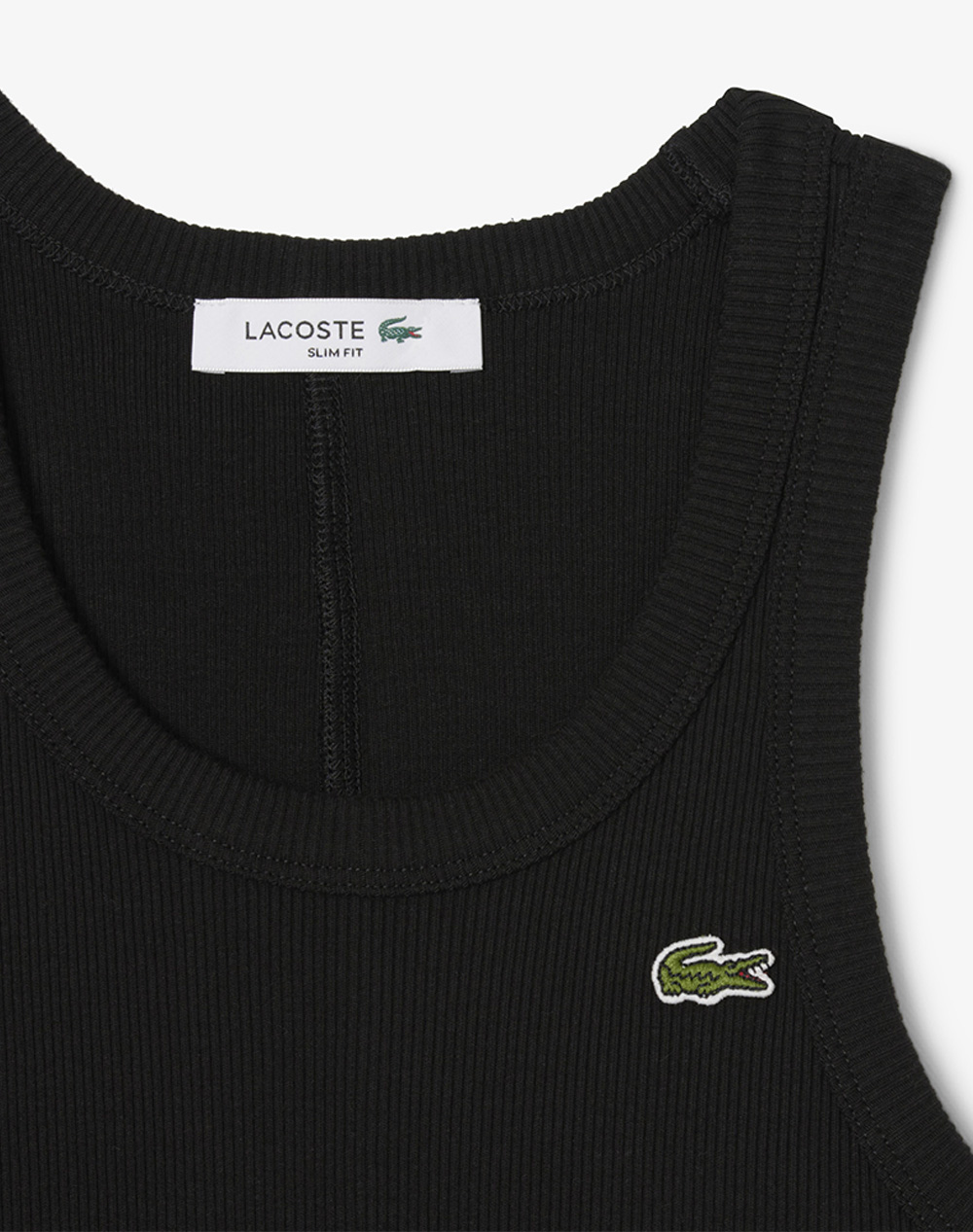 Lacoste Μπλούζα Χμ Tee-Shirt 3Tf5388-031 Black Γυναικεία ρούχα μπλούζες Τοπ Κορμακια Politikos Shop Πολιτικός