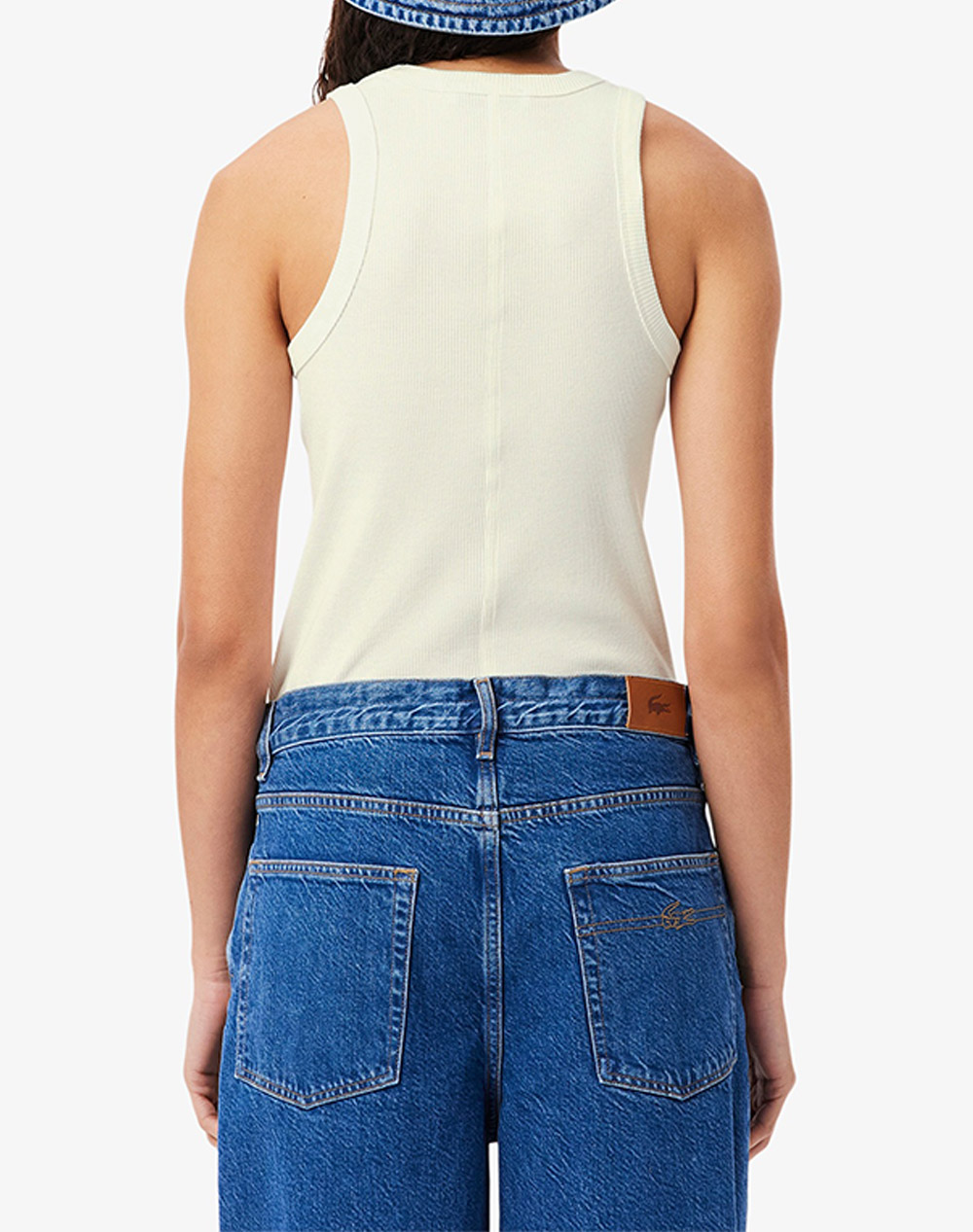 LACOSTE ΜΠΛΟΥΖΑ ΧΜ TEE-SHIRT 3TF5388-70V Cream