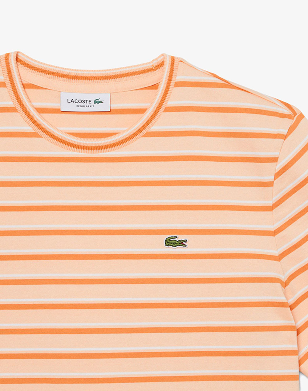 Lacoste Μπλούζα Κμ Tee-Shirt Ss 3Tf7574-4Aw Coral Γυναικεία ρούχα μπλούζες Τ-Shirt Politikos Shop Πολιτικός