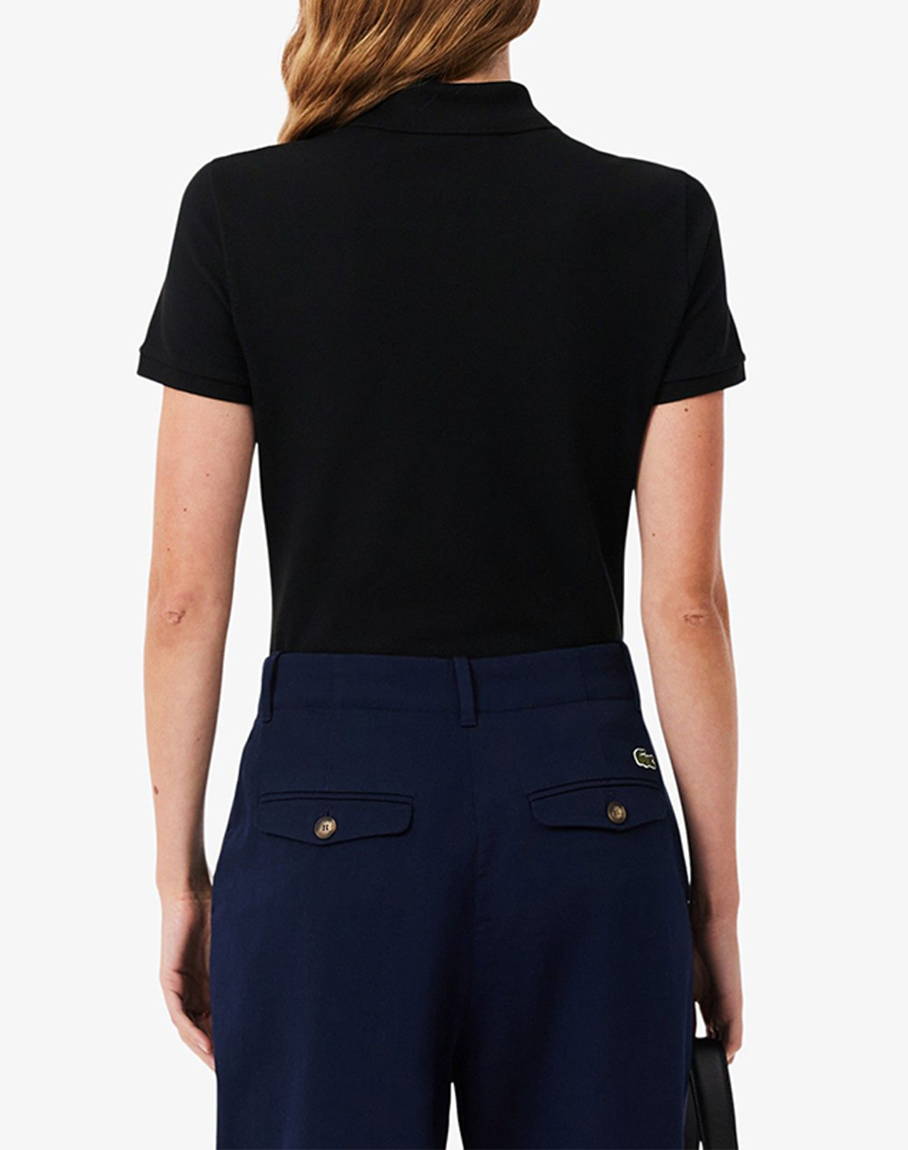 LACOSTE ΜΠΛΟΥΖΑ ΚΜ POLO SS 3PF5462-031 Black φωτογραφία