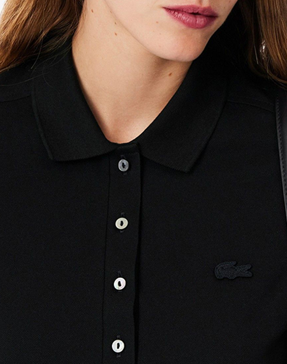LACOSTE ΜΠΛΟΥΖΑ ΚΜ POLO SS 3PF5462-031 Black φωτογραφία