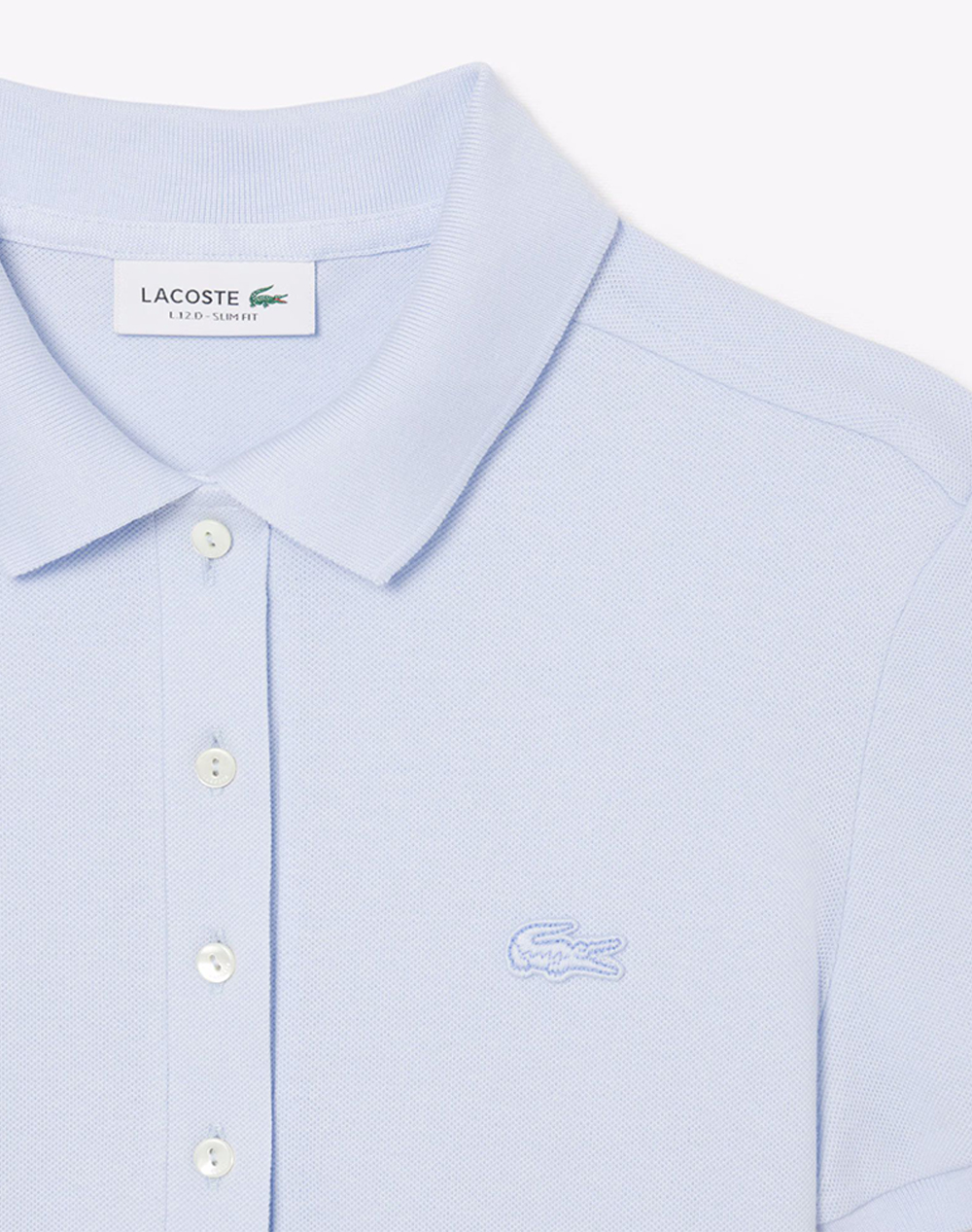 Lacoste Μπλούζα Κμ Polo Ss 3Pf5462-J2G Lightblue Γυναικεία ρούχα μπλούζες Politikos Shop Πολιτικός
