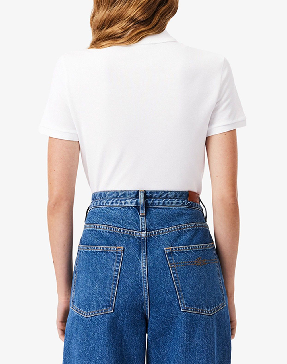 LACOSTE ΜΠΛΟΥΖΑ ΚΜ POLO SS 3PF5462-001 White φωτογραφία