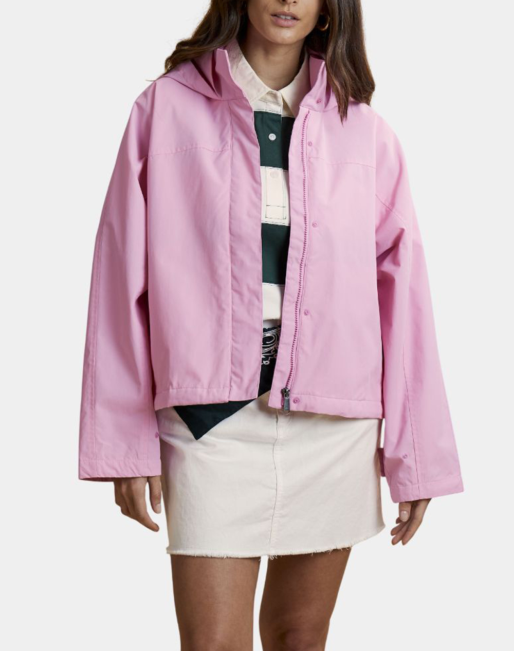 LA MARTINA ΜΠΟΥΦΑΝ WOMAN OUTDOOR NYLON TASLAN 3LMWCO003-05078 Pink